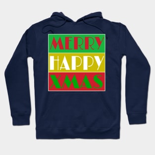 Merry Happy Xmas - Double-sided Hoodie